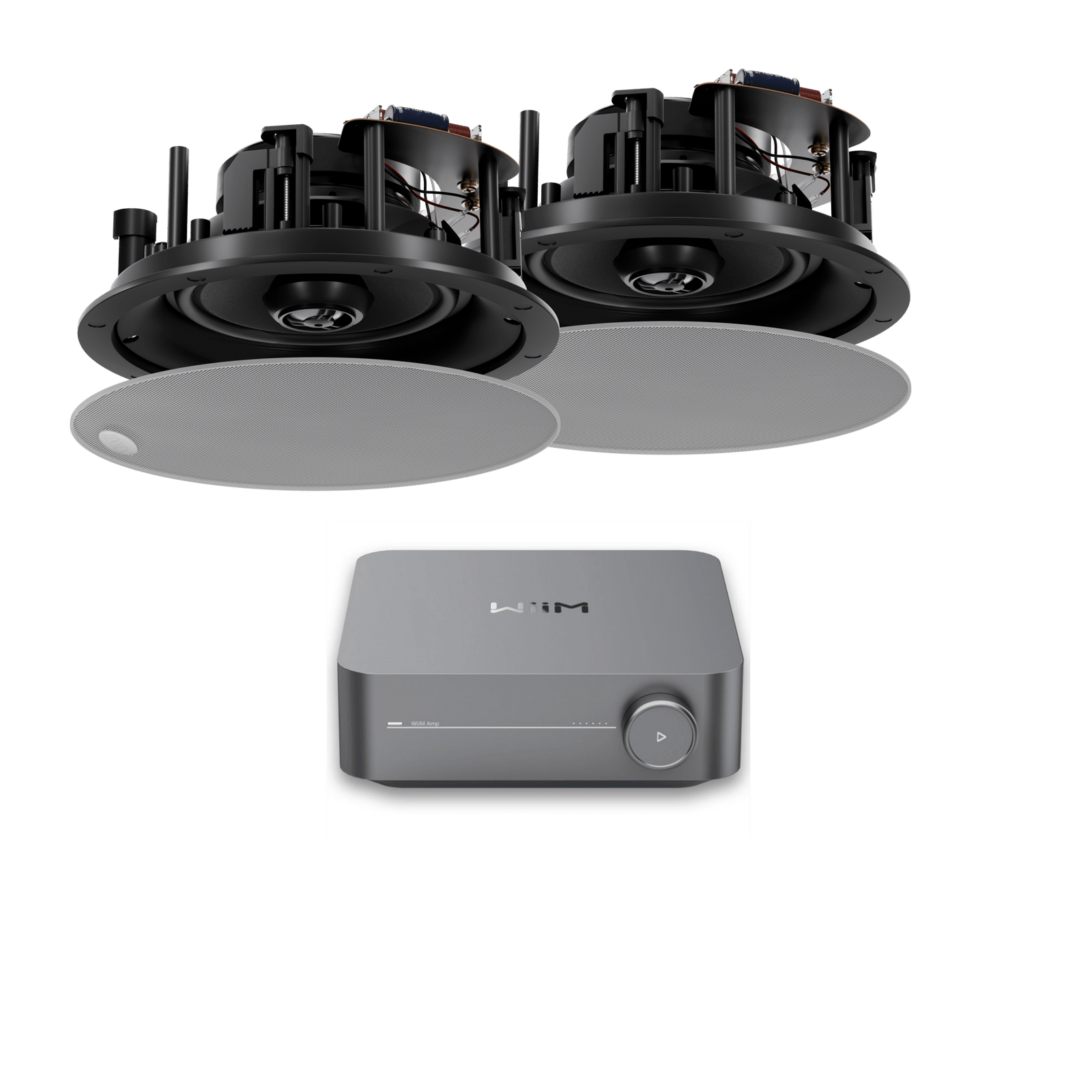 JENSEN® Audio Anywhere - 6.5" In - Ceiling Music Streaming System (Bluetooth & WiFi) - JENSEN Speakers ()
