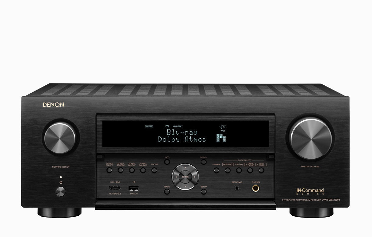 Denon AVC-X6800H - 11.2 Channel - JENSEN Speakers (AVR-X6800H)