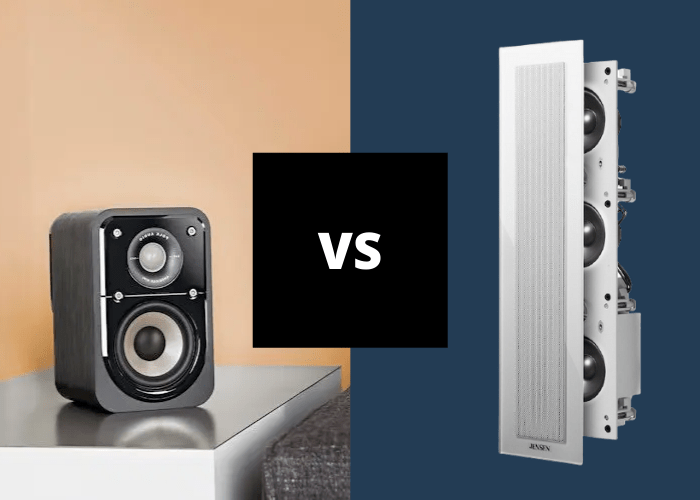 IN-WALL SPEAKERS VS BOOKSHELF SPEAKERS - JENSEN Speakers