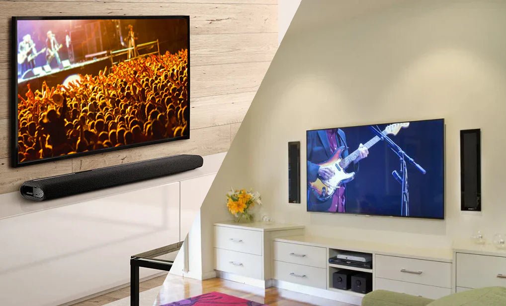Sound Bars  vs. Home Theatre - JENSEN Speakers
