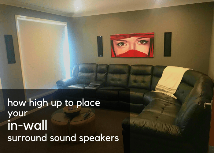 THE CORRECT HEIGHT FOR SIDE & REAR IN-WALL SPEAKERS - JENSEN Speakers