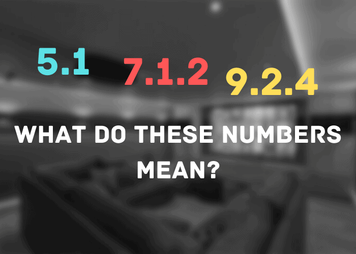 WHAT DO THE SURROUND SOUND NUMBERS MEAN? - JENSEN Speakers