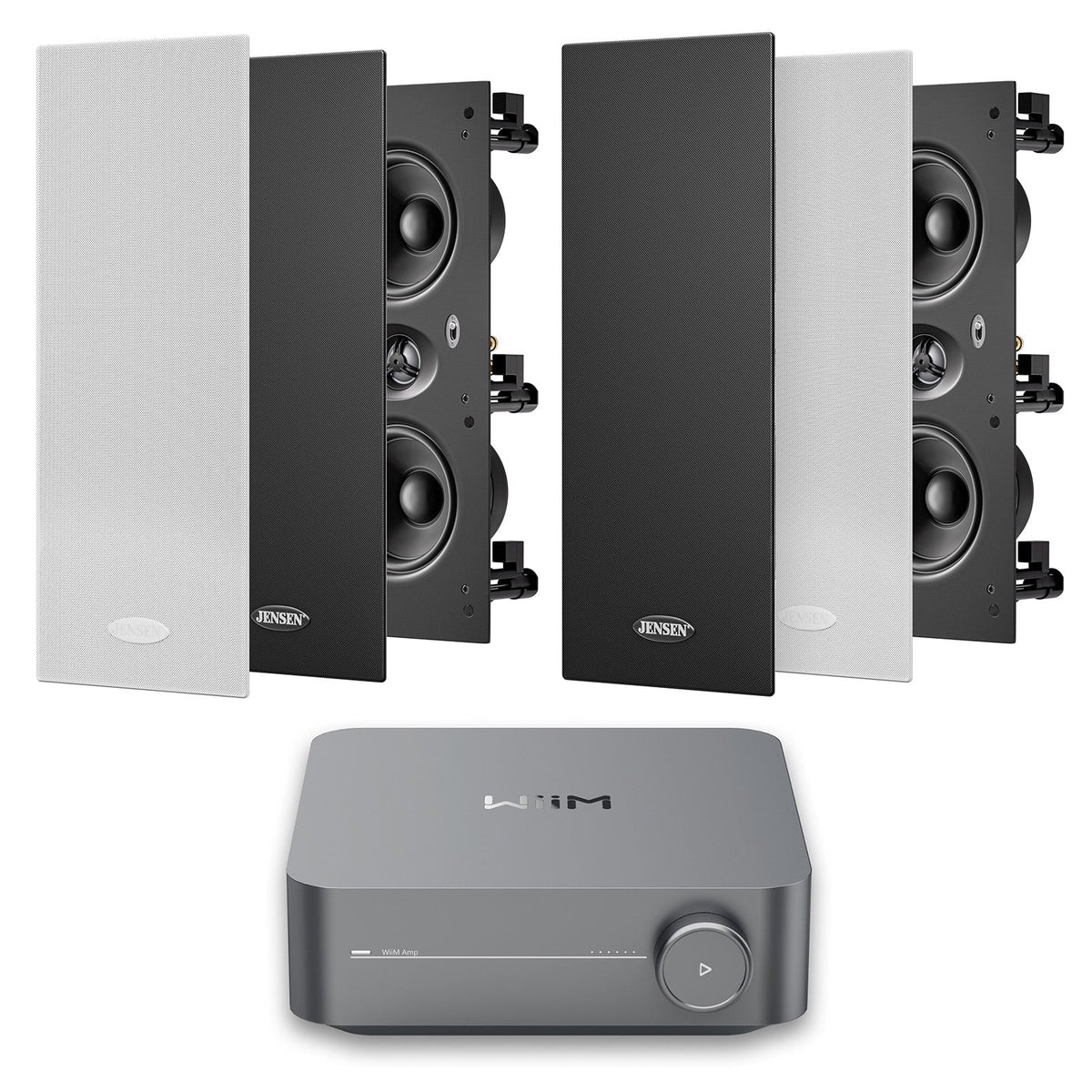 JENSEN® Soundbar Slayer - In - Wall TV Stereo &amp; Music System - JENSEN Speakers ()
