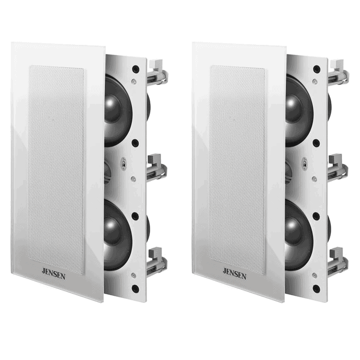 white 203 in wall speakers